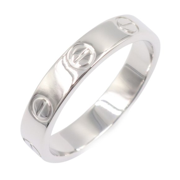 CARTIER 18k White Gold Love Ring - Picture 1 of 6